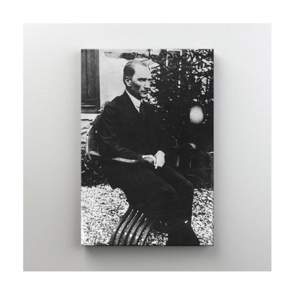 Tabdiko Kanvas  Atatürk Tablosu Dikdörtgen Duvar Dekoru - 2