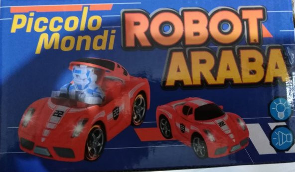 Piccolo Mondi Oyuncak Robot Araba