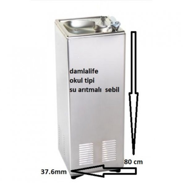 Anaokulları Için Su Fışkırtmalı Okul Tipi Su Arıtmalı Sebil