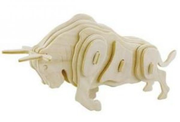 3D Ahşap 158 Parça Hayvanlar Alemi Puzzle Maket Oyuncak Maket - 3