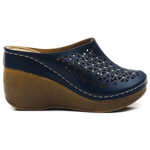 Carlaverde Yüksek Taban Kadın Terlik 9102 - 2