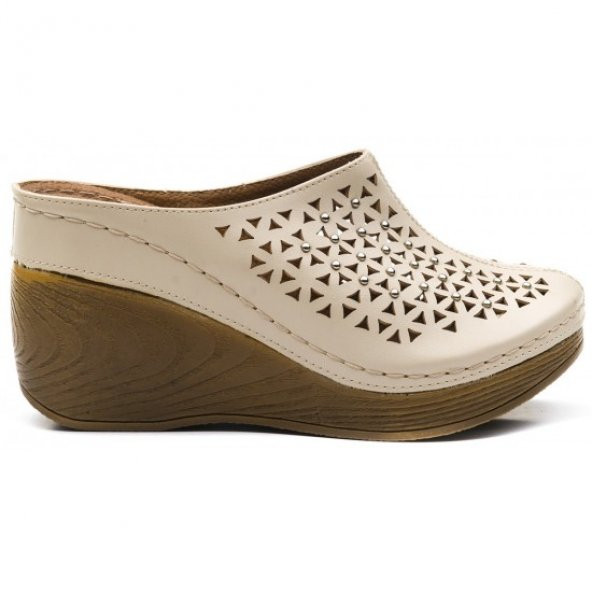 Carlaverde Yüksek Taban Kadın Terlik 9102 - 3