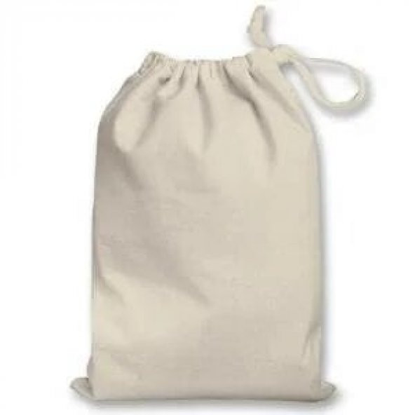Paketleme Torbası 35X40 cm Doğal Ham Bez Kumaş 1 adet Bez Torba