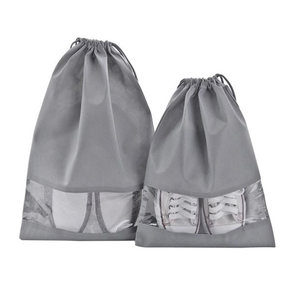 Ayakkabı Torbası 44X32 cm Doğal Ham Bez Kumaş 5 adet Bez Torba