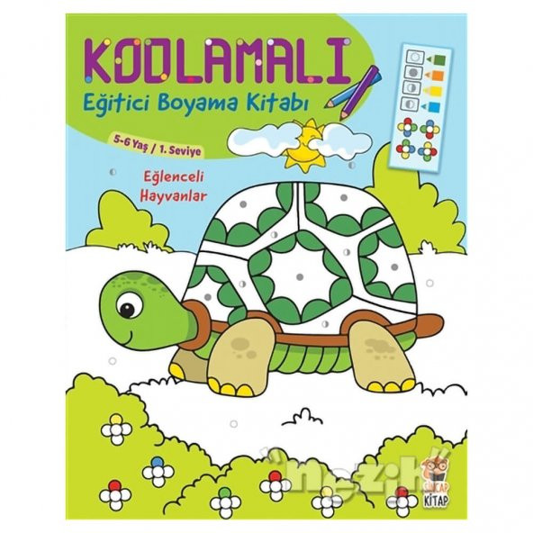 Kodlamalı Eğitici Boyama Seti (4 Kitap) - 5