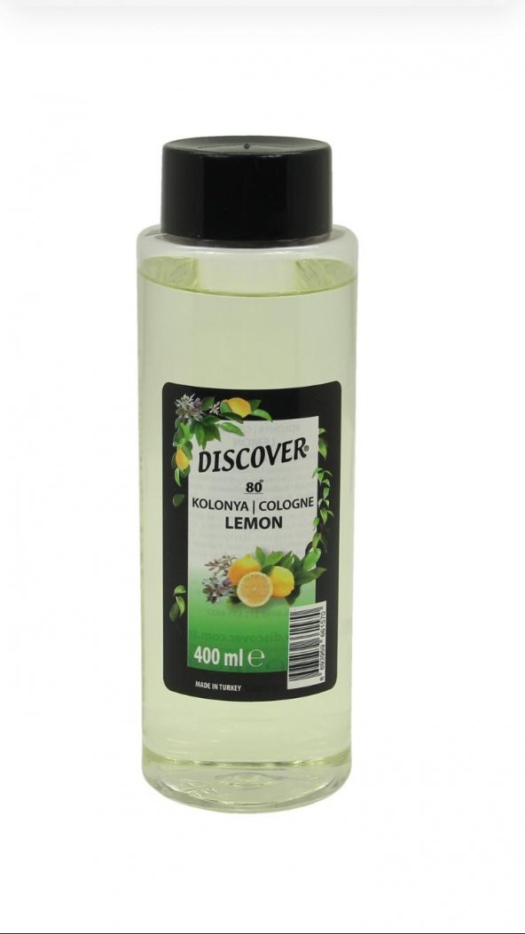 Discover Limon Kolonyası 400 ml 80 Derece