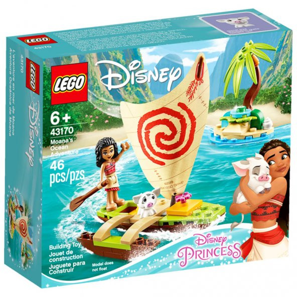 LEGO Disney 43170 Moana’nın Okyanus Macerası