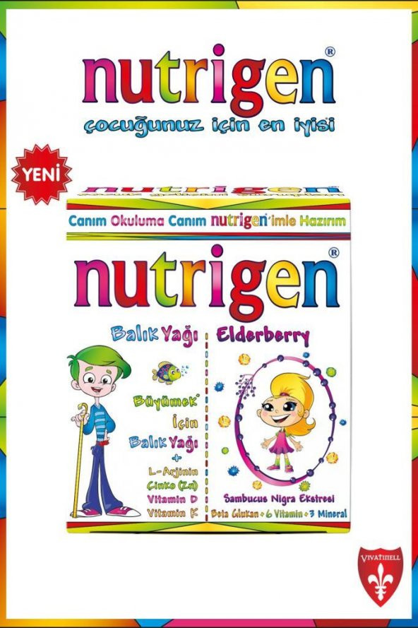 Nutrigen Elderberry + Balık Yağı Kofre İndirimli Okula Dönüş Paketi