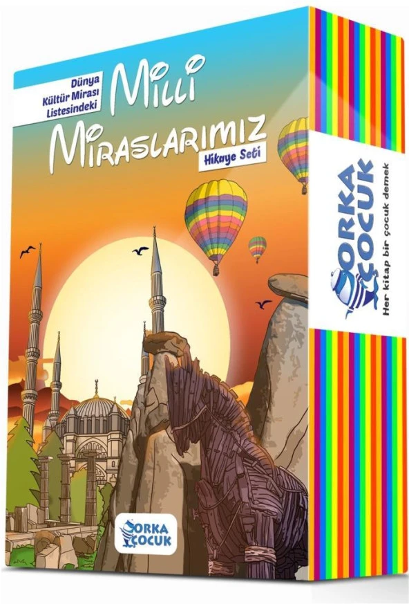Orka 3. 4. ve 5. Sınıf Milli Miraslarımız Hikaye Seti 10 Kitap