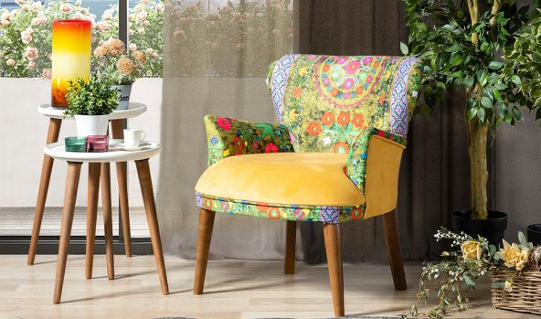 Carmen Çay Seti Koltuk Takımı, Misafir Odası, Cafe, Balkon, Ofis,Mutfak - 3