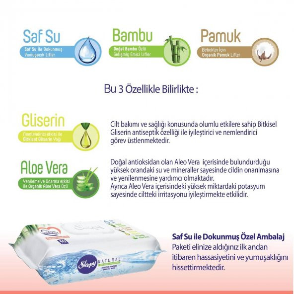 Sleepy Natural Devam Havlusu 12x40 (480 Yaprak) - 3