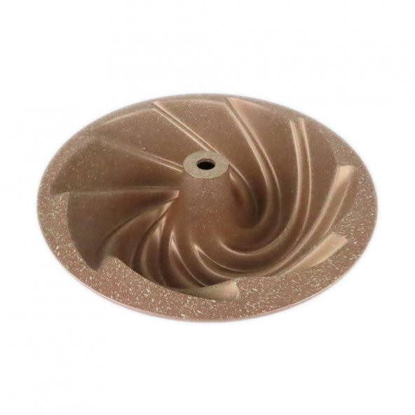 KEK KALIBI RÜZGAR GÜLÜ DÖKÜM GRANİT 26CM ALTIN - 3