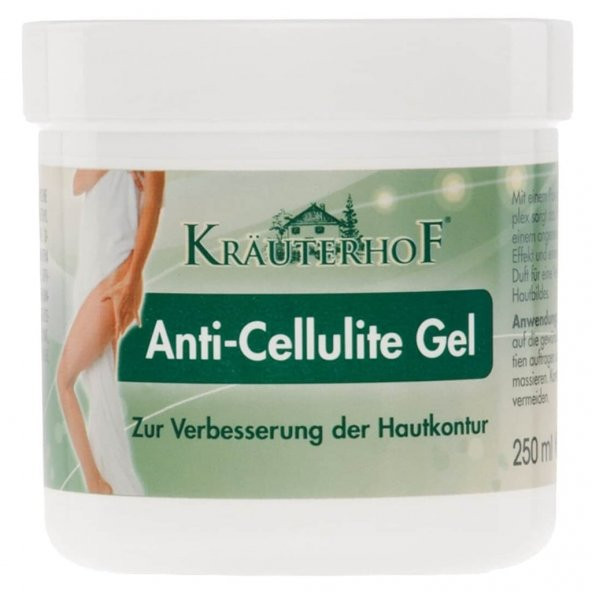 Krauterhof Anti-Cellulite Gel Selülit Karşıtı Jel 250 ml - 1