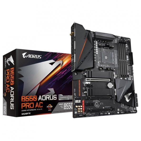 Gigabyte B550 Aorus Pro AC AM4 Ryzen DDR4 Hdmi