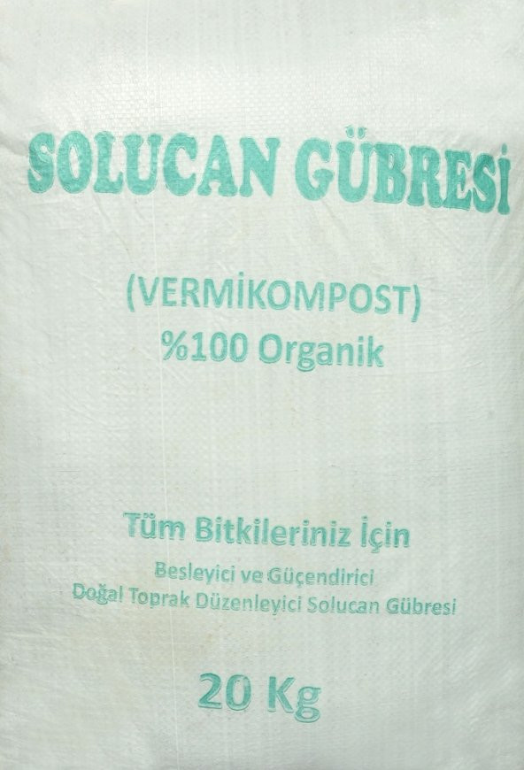 Solucan gübresi vitasol 20 kg