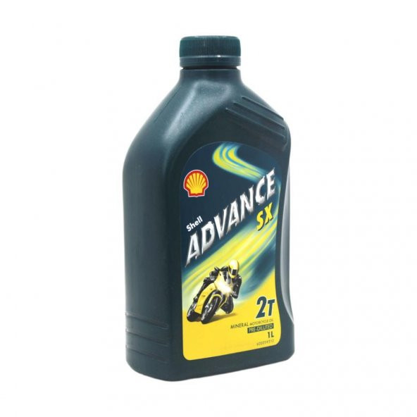 Shell Advance SX 2T 1 Lt 2 Zamanlı Mineral Motosiklet Yağı - 2