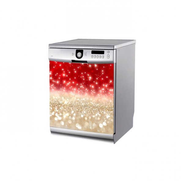 Işıltılar 1 Bulaşık Makinesi Sticker - 2