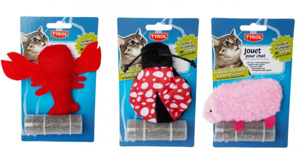 Vitalveto Kedi Otlu Peluş Oyuncak + Kedi Otu Kasesi