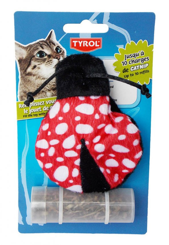 Vitalveto Kedi Otlu Peluş Oyuncak + Kedi Otu Kasesi - 2