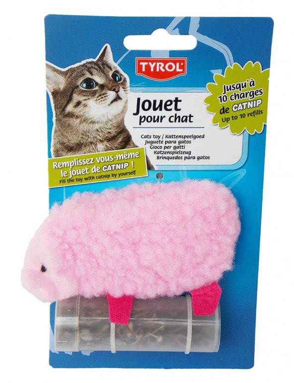 Vitalveto Kedi Otlu Peluş Oyuncak + Kedi Otu Kasesi - 4