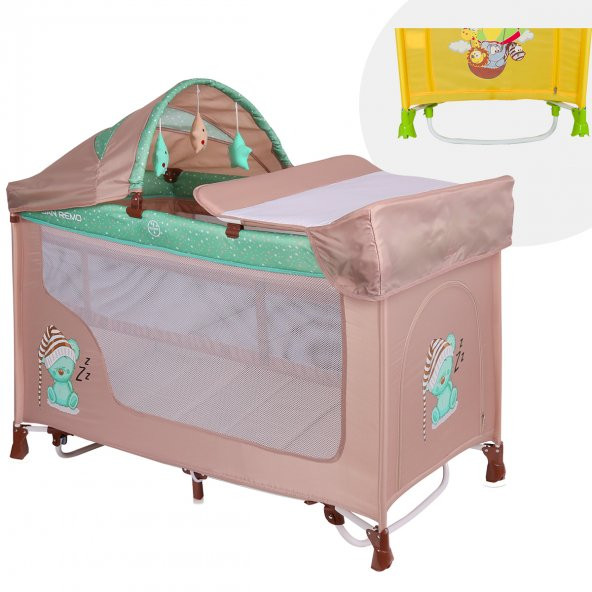 Lorelli Sanremo 60x120 Bebek Park Yatak Beşik - 3