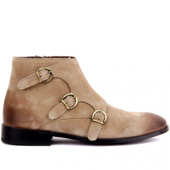 Sail Lakers - Yeşil Süet Fermuarlı Kösele Erkek Bot - 6