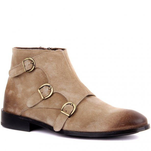 Sail Lakers - Yeşil Süet Fermuarlı Kösele Erkek Bot - 7