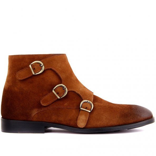 Sail Lakers - Yeşil Süet Fermuarlı Kösele Erkek Bot - 11