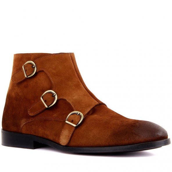 Sail Lakers - Yeşil Süet Fermuarlı Kösele Erkek Bot - 12