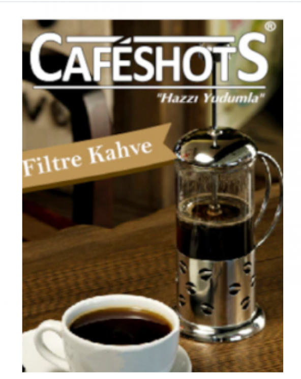 CAFESHOTS FİLTRE KAHVE COFFEE COLOMBIAN 500 GR