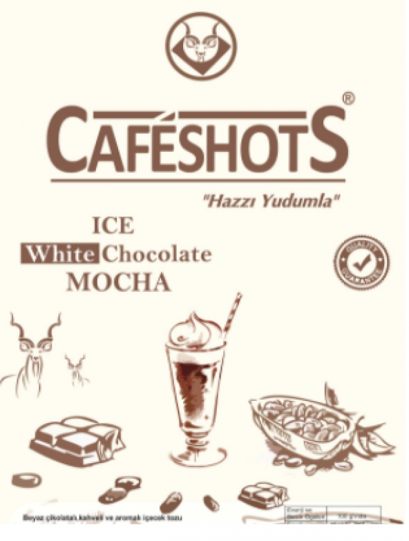 CAFESHOTS ICE MOCHA WHİTE CHOCOLATE 1000 GR