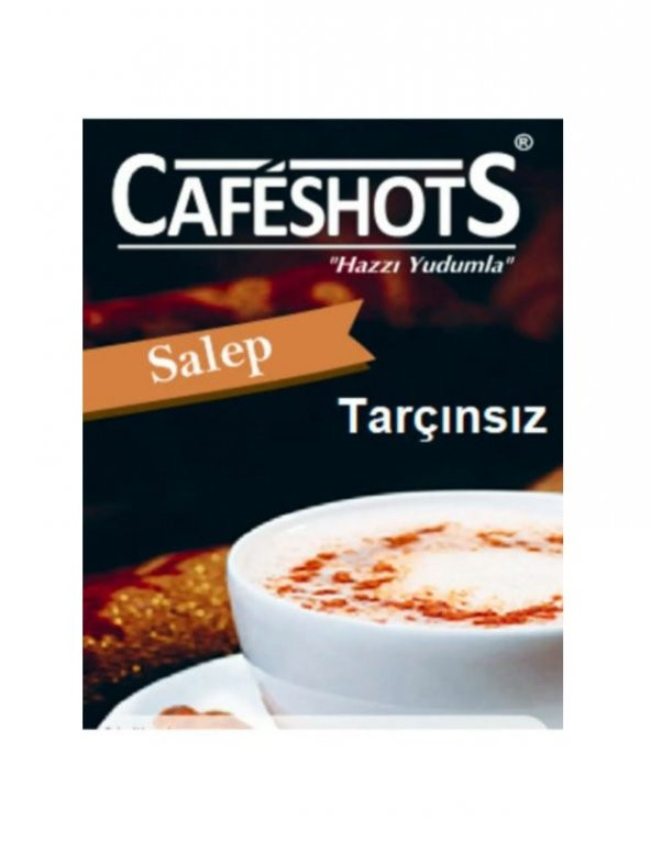 CAFESHOTS PREMİUM SALEP TARÇINSIZ 1000 GR