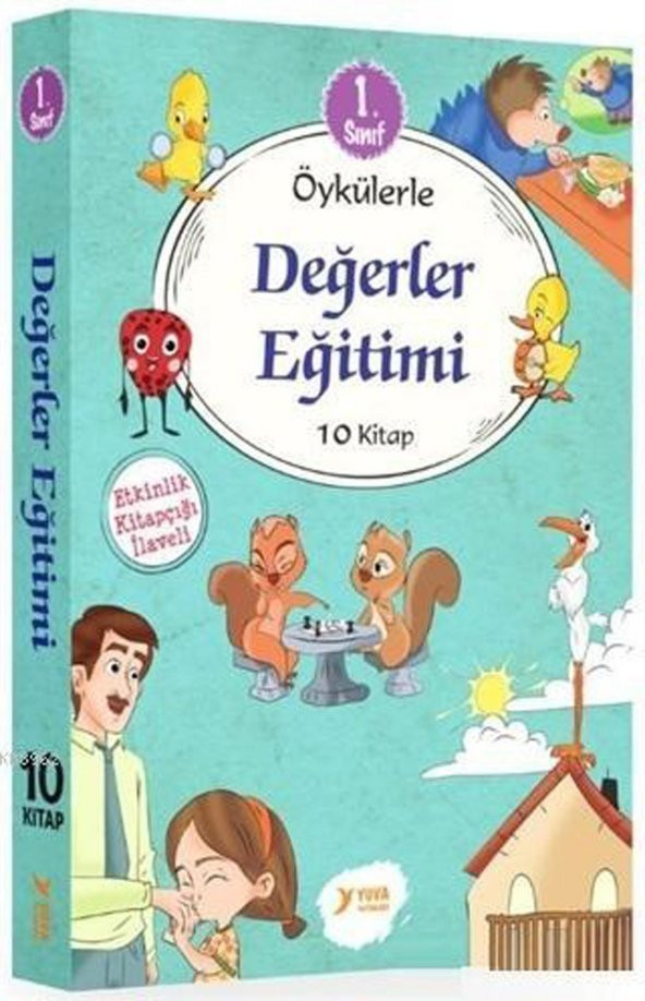 Yuva 1. Sınıf Değerler Eğitimi Serisi (10 Kitap)
