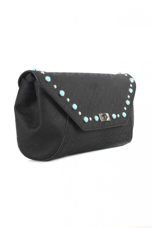 Vakko Mavi Zımba Detaylı Kadın Çanta - 2