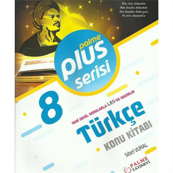 Palme 8. Sınıf Türkçe Plus Serisi Konu Kitabı