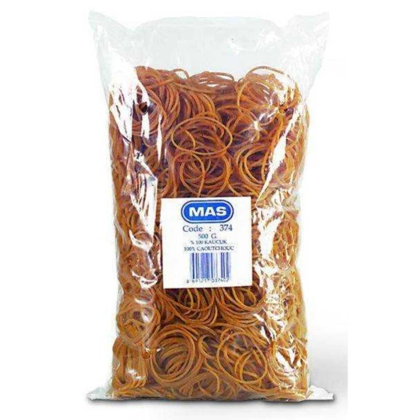 Mas Paket Lastiği Mini 500Gr 374 (1 Paket)