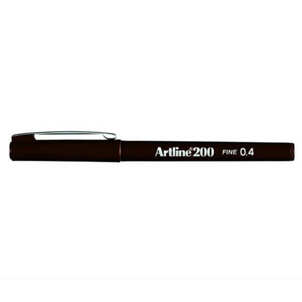 Artline Fineliner Kalem Siyah 0,4-200