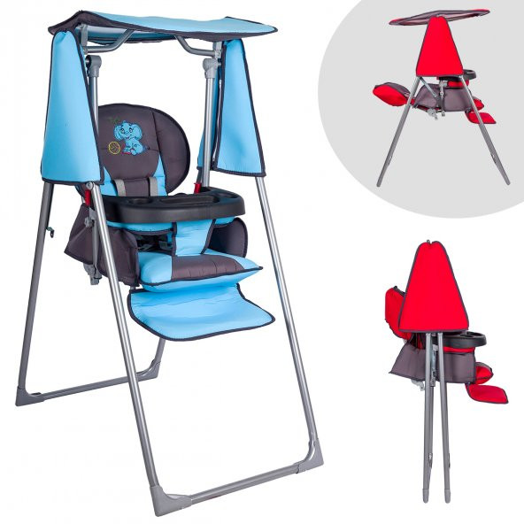 Pasha Baby Mega Mama Sandalyesi Bebek Salıncakları Salıncak Bebek Salıncağı - 3