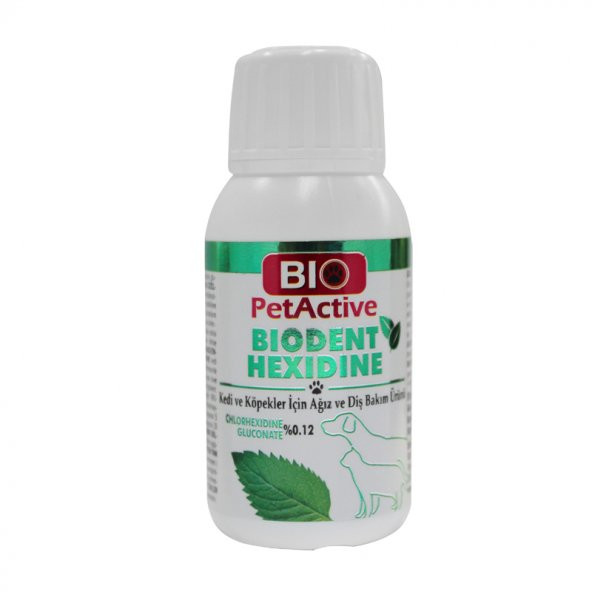 Bio Pet Active Biodent Hexidine Ağız Ve Diş Bakım Solüsyonu 50ml