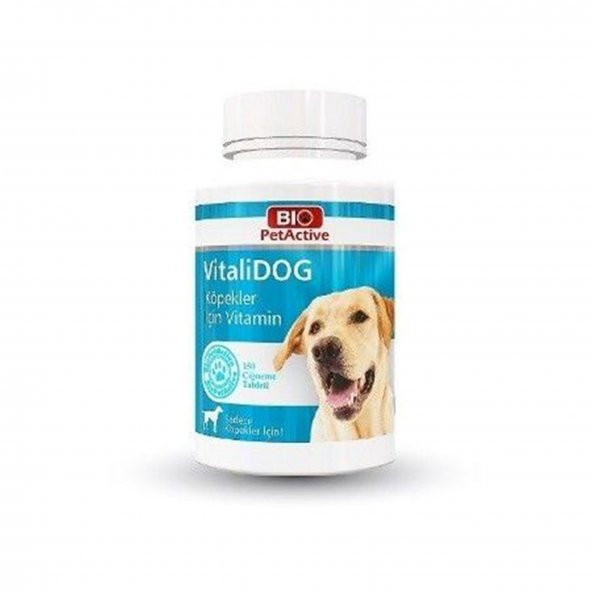 Bio Pet Active VitaliDog 150 Tablet Köpek İçin Multi Vitamin 75gr