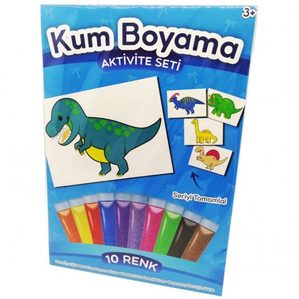 T-rex Dinozor | Kum Boyama Aktivite Seti - 1