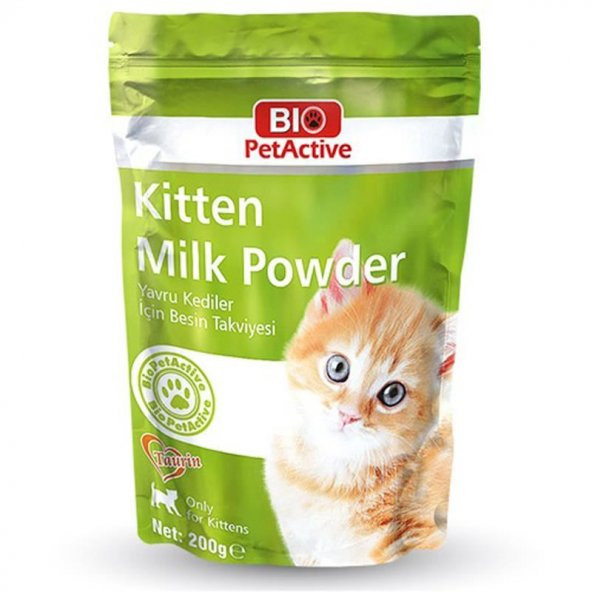 Bio Pet Active Kitten Milk Powder 200 Gr. (kedi Süt Tozu)
