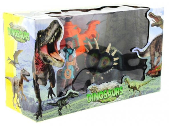 Dinozor Avcısı Botlu  Oyun Seti - 2