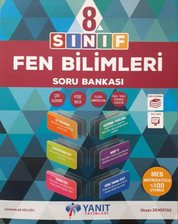 Yanıt 8.Sınıf Fen Bilimleri Soru Bankası - 1