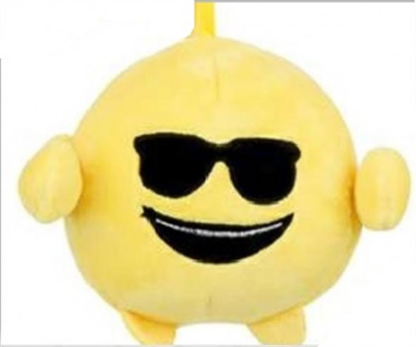 Peluş Oyuncak Güneş Gözlüklü Emoji
