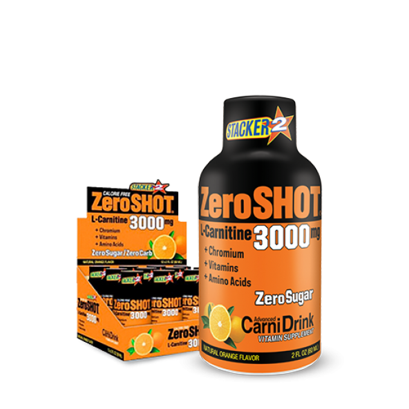 ZeroShot 3000 Mg L-Carnitine Portakal Aromalı