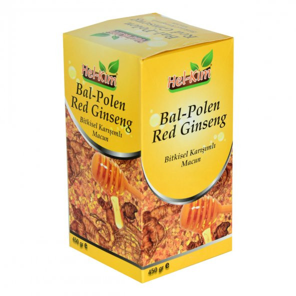 Bal Polen Red Ginsengli Bitkisel Karışımlı Macunnu 450 Gr - 4