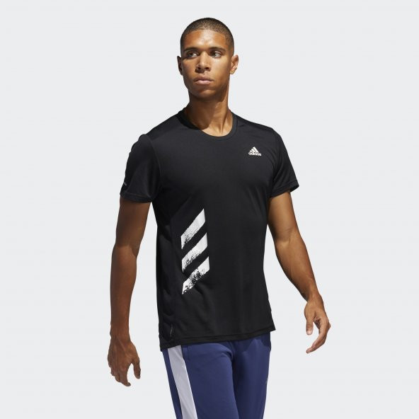 Adidas FR8382 Run It Tee Pb Erkek T-Shirt - 4
