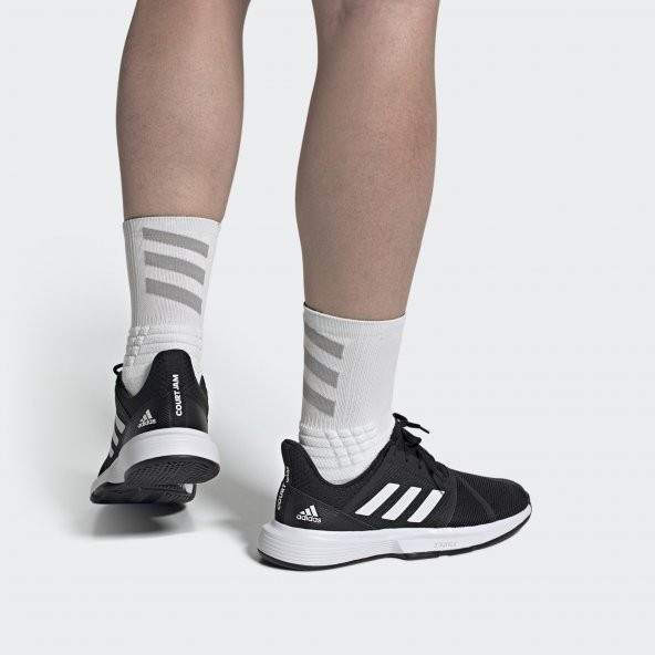 Adidas FU8103 Courtjam Bounce M Erkek Tenis Ayakkabı - 3