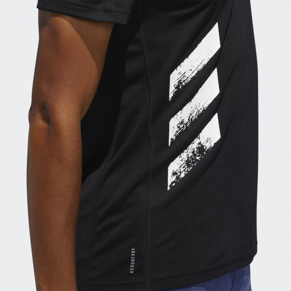 Adidas FR8382 Run It Tee Pb Erkek T-Shirt - 7